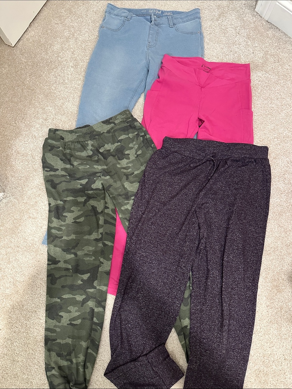 Girls Leggings/Joggers (sz 10-12)